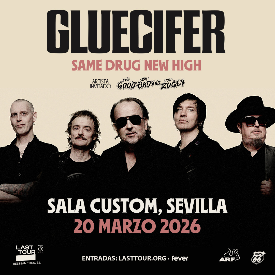 Gluecifer en Sala Custom, Sevilla 2026