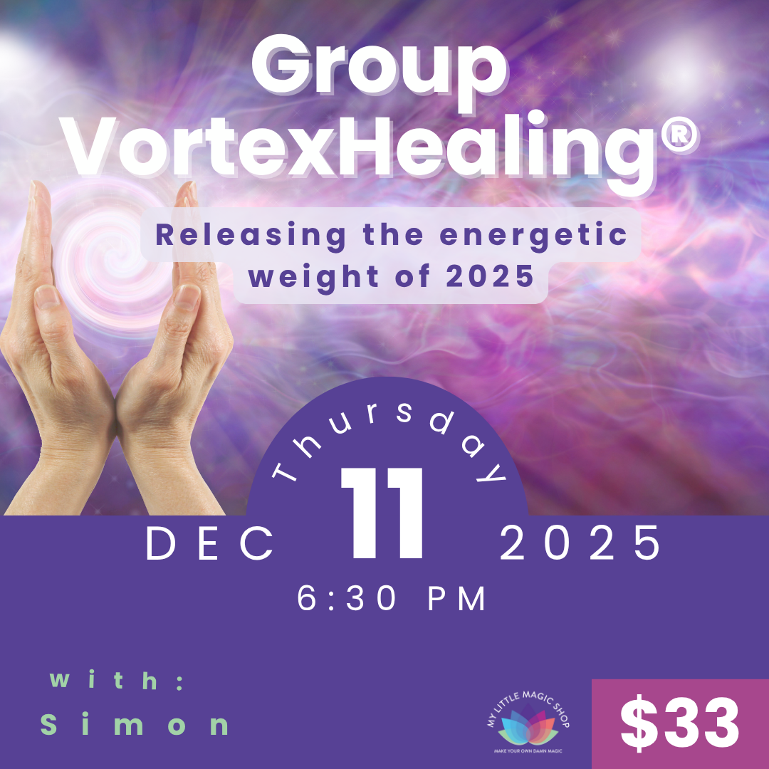 End-of-Year Group VortexHealing® Session with Simon Deacon