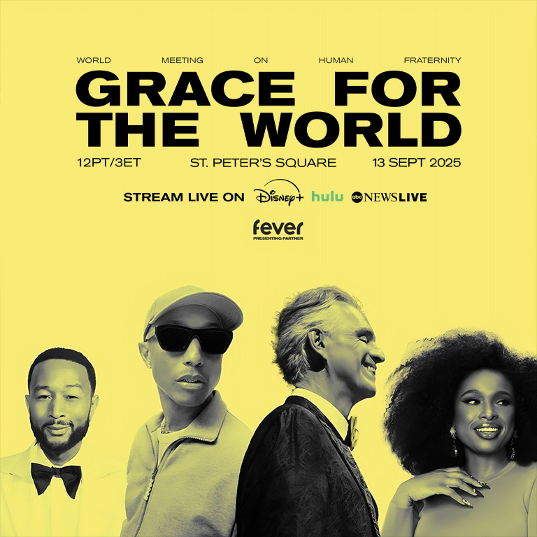 Grace for the World: l'evento live a Roma