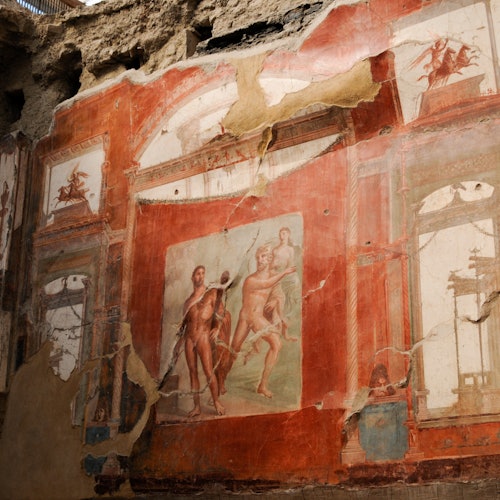 Ercolano: Tour guidato + Viaggio di andata e ritorno da Napoli