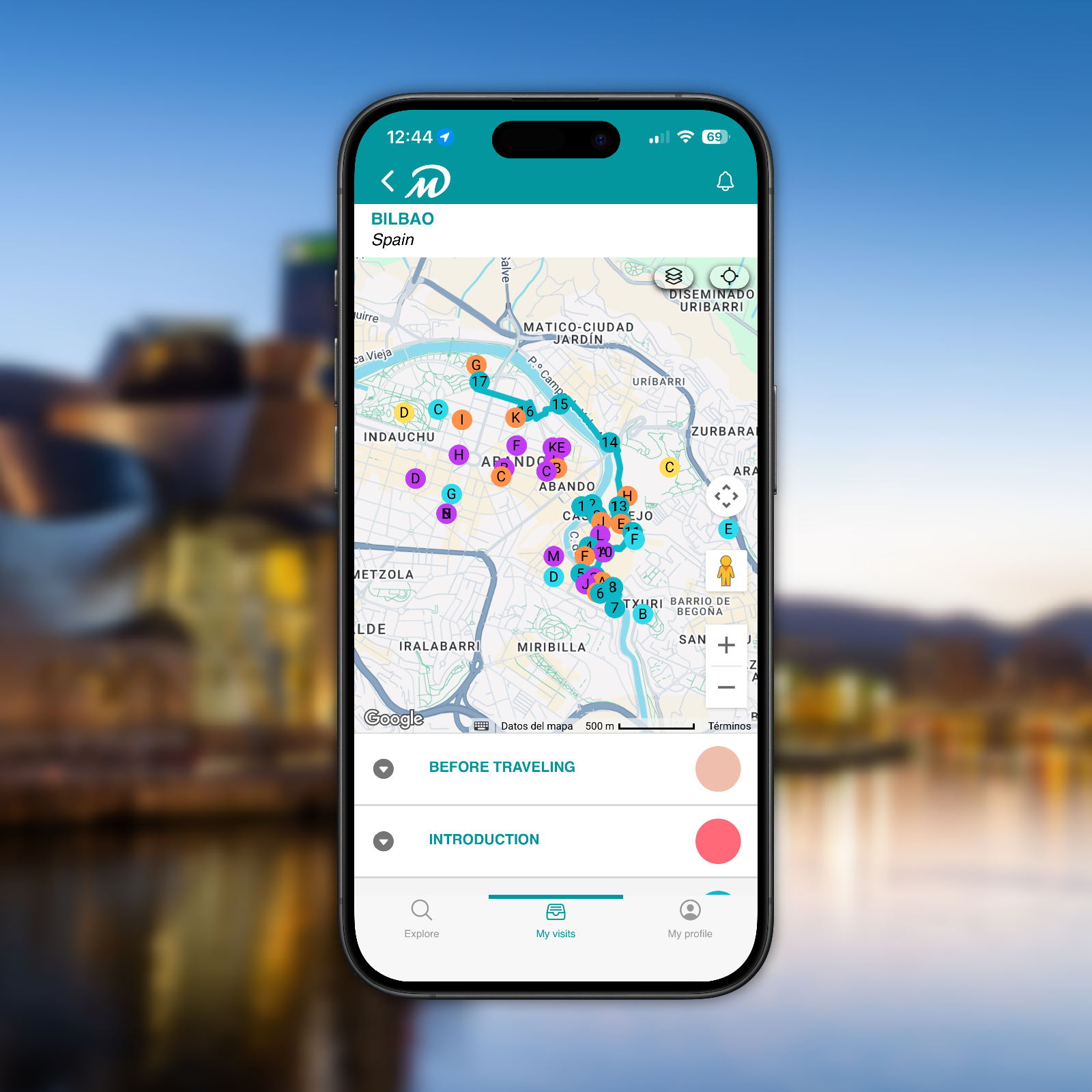 TOP Bilbao: Visita Guiada con tu móvil