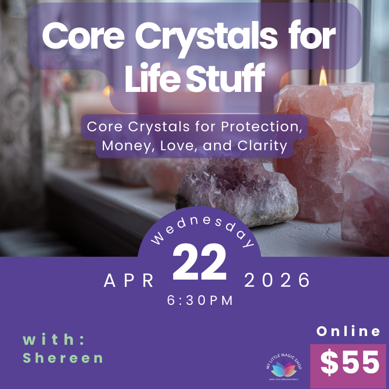 Core Crystals for Life Stuff