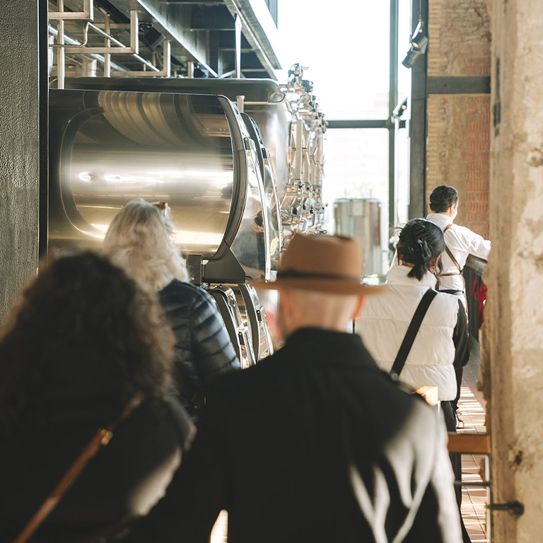 Ruta de Cruzcampo en su fábrica original