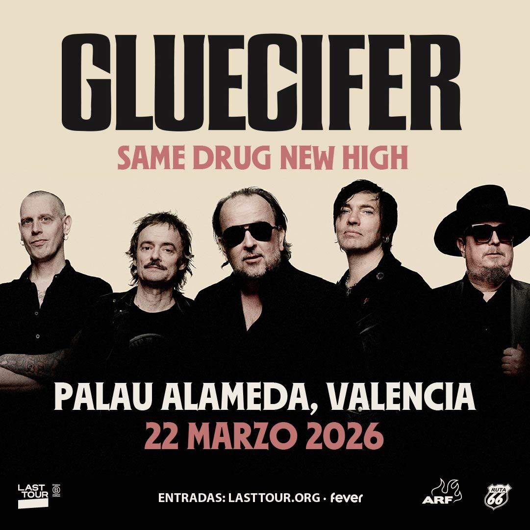 Gluecifer en Palau Alameda, Valencia 2026