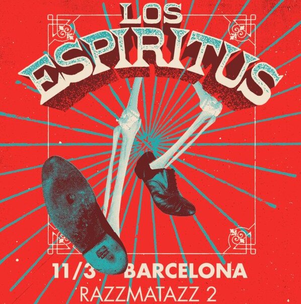 LOS ESPIRITUS en Barcelona (Razzmatazz)