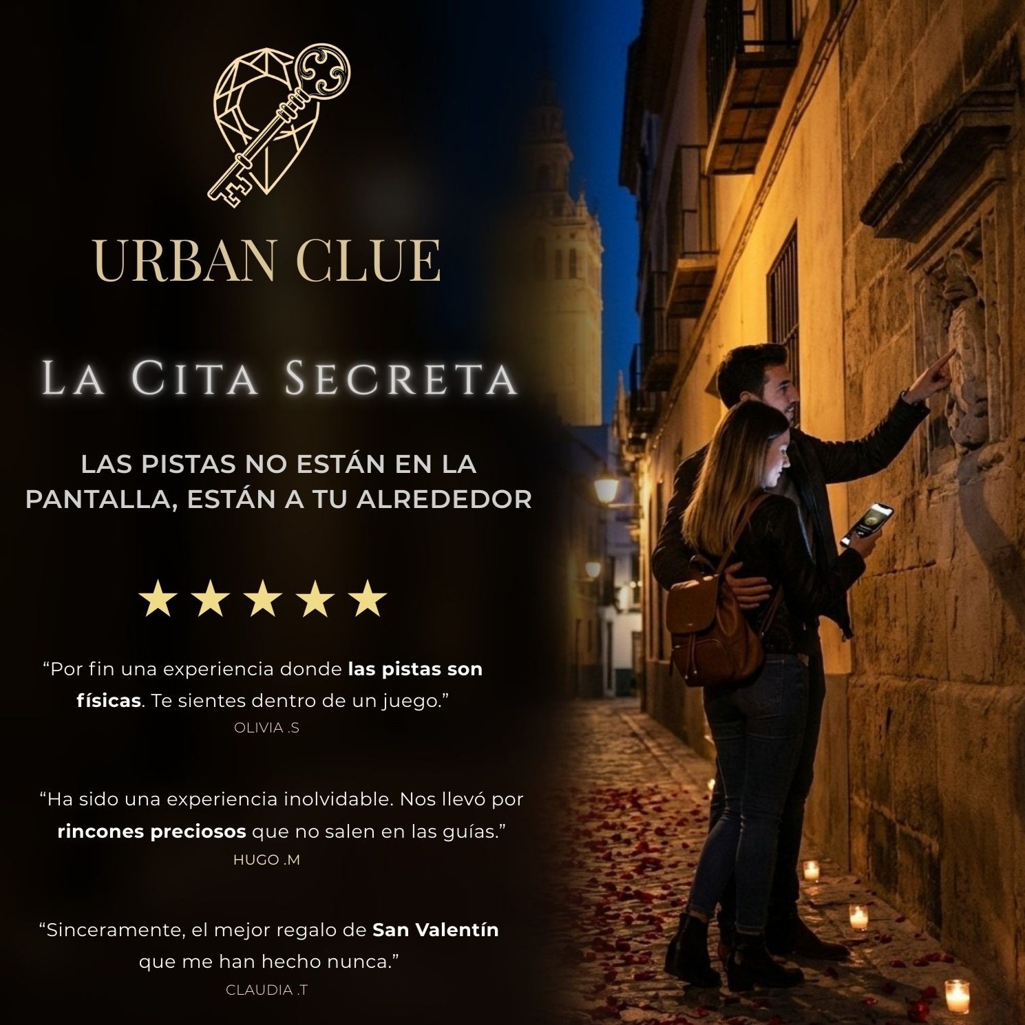 Urban Clue: La Cita Secreta – Escape Room Interactivo por las Calles de Sevilla