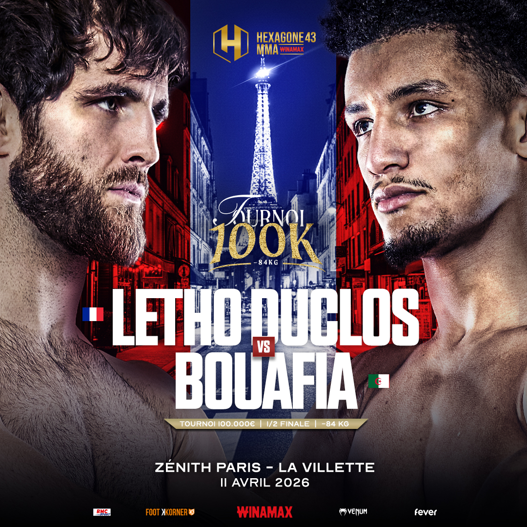 HEXAGONE MMA at the Zénith de Paris – La Villette – April 2026