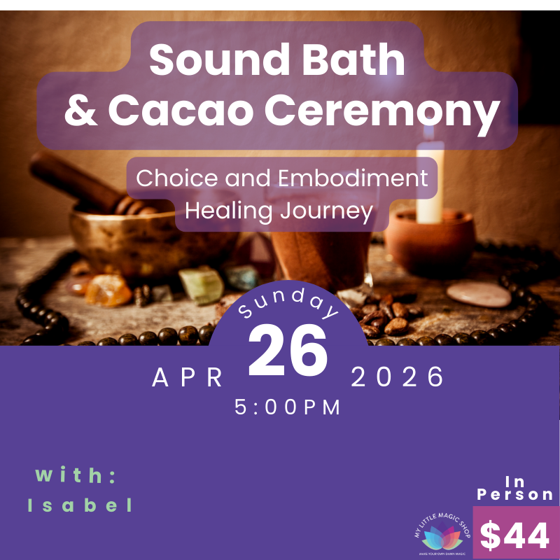 Sound Bath and Cacao Ceremony for Choice and Embodiment