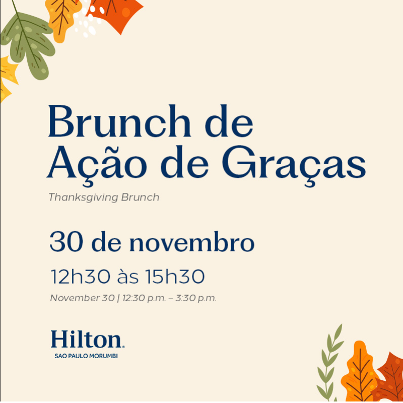 Brunch de Ação de Graças