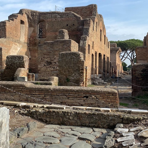 Ostia Antica: Ingresso salta-coda + Audioguida
