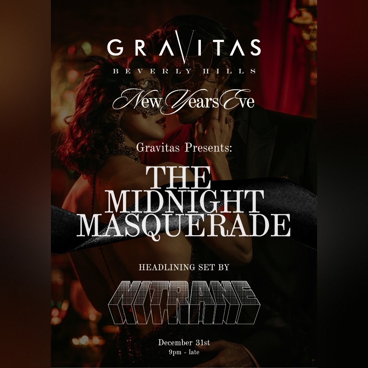Gravitas Presents: The Midnight Masquerade