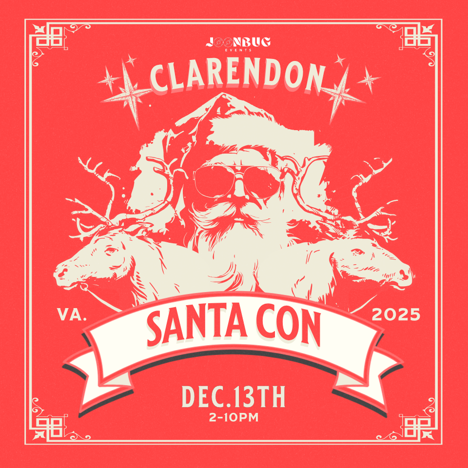 Clarendon's Biggest Santacon Bar Crawl 2025