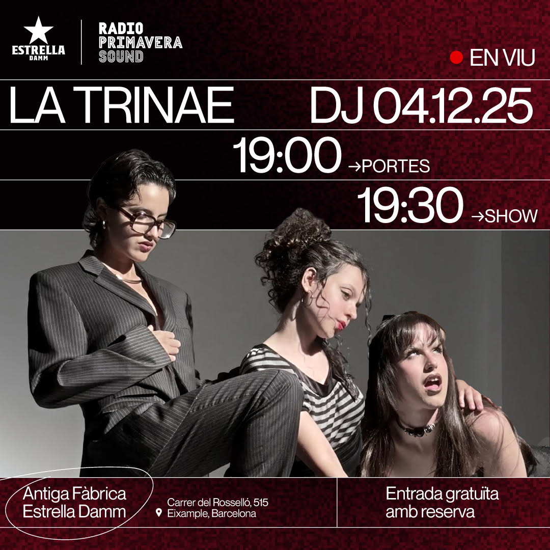 RPS presenta La Trinae a l’Antiga Fàbrica Estrella Damm, Barcelona 2025