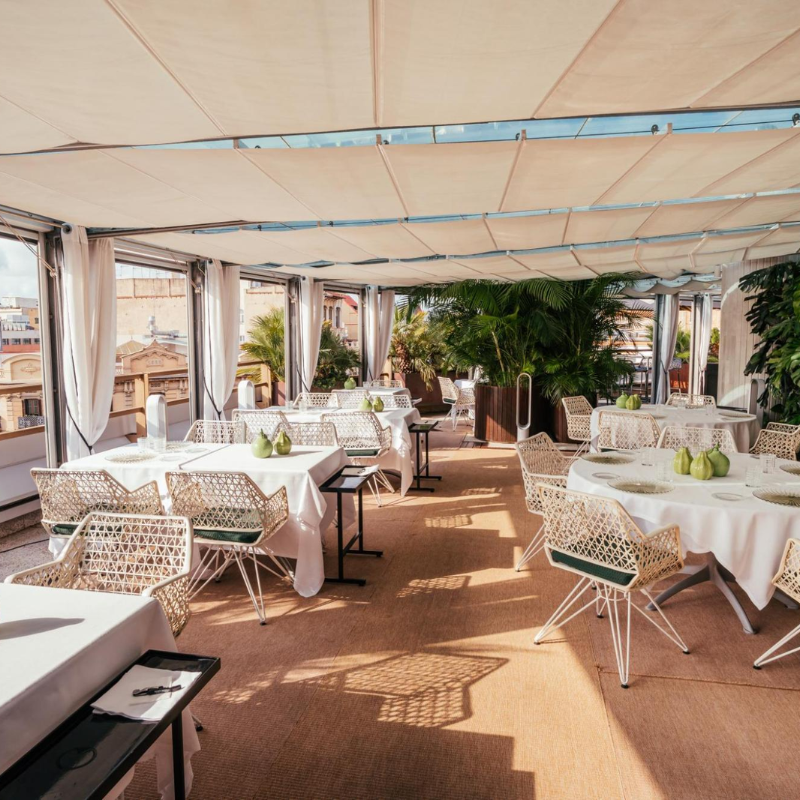 Tasting Menu at La Terraza Del Claris