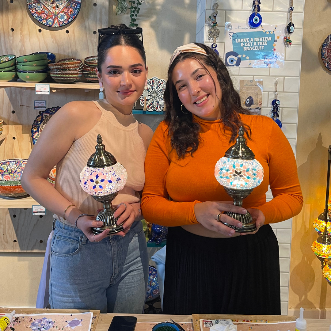 Mosaic Lamp Workshop in Akron – Create Your Own Turkish Lamp