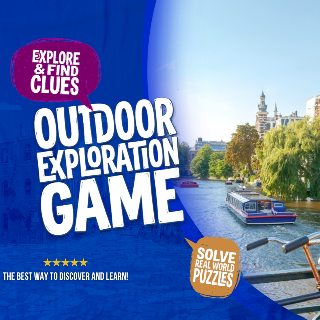 Canals of Amsterdam Outdoor Exploration Game