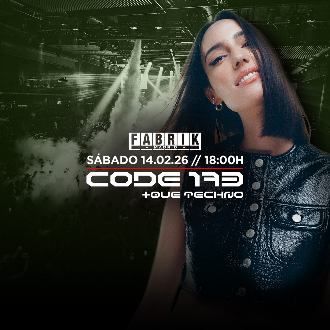 CODE 173 con Amelie Lens en Fabrik - Bono Cultural Joven