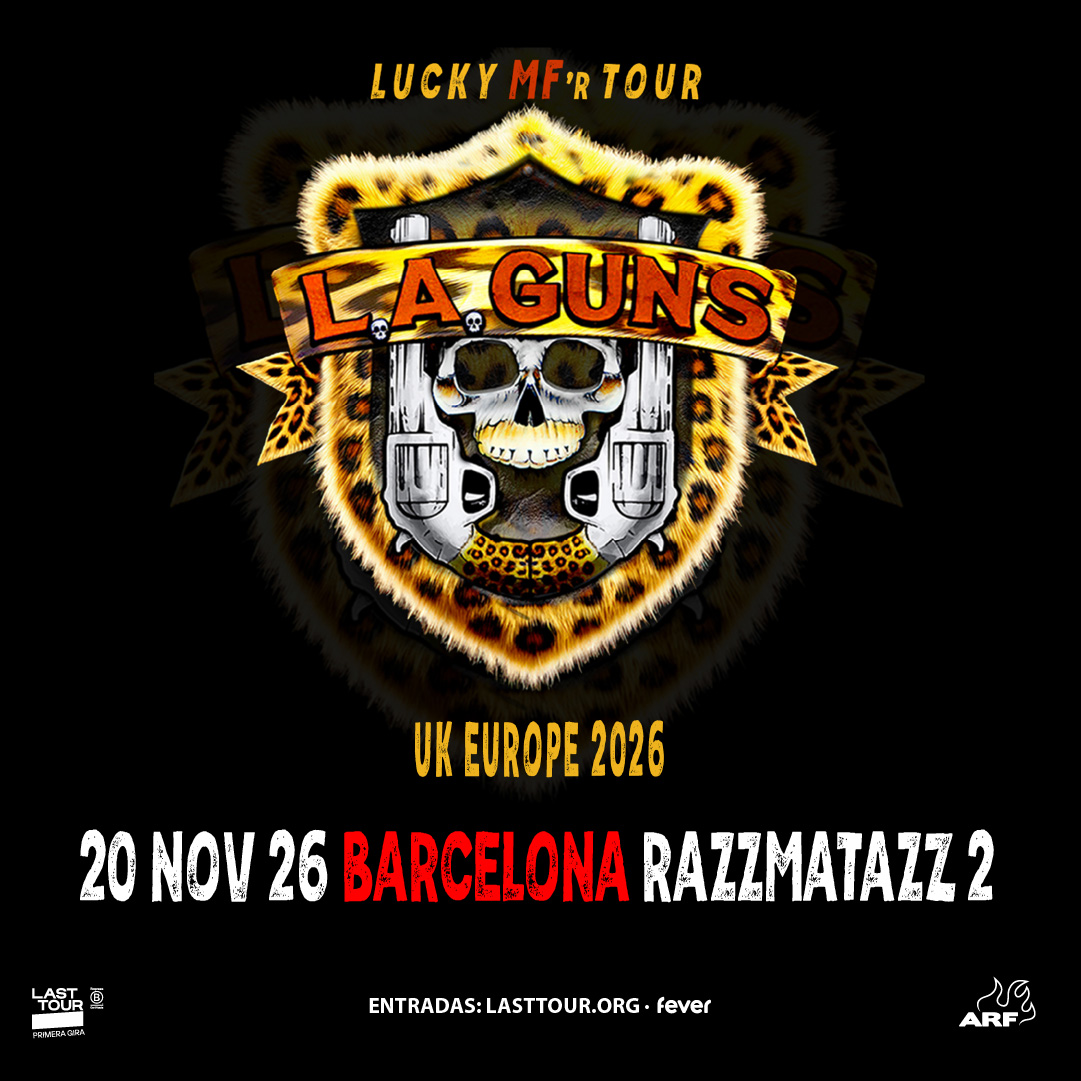 L.A. Guns en Razzmatazz 2, Barcelona 2026