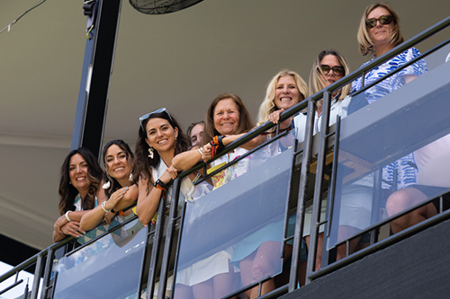 Front-row views on 18