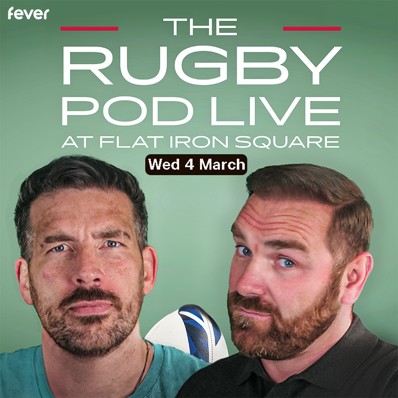 🏉🔥 The Rugby Pod - Live at Flat Iron Square