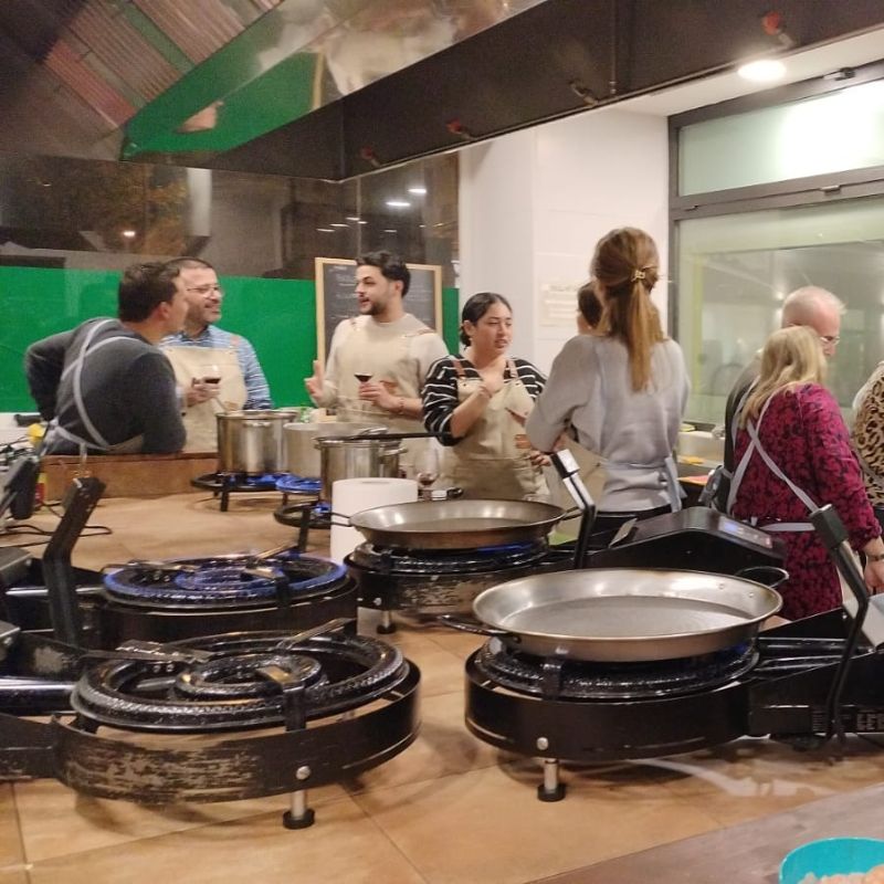 Gourmet Rice Course with Food and Wine Pairing by Ramón Bilbao