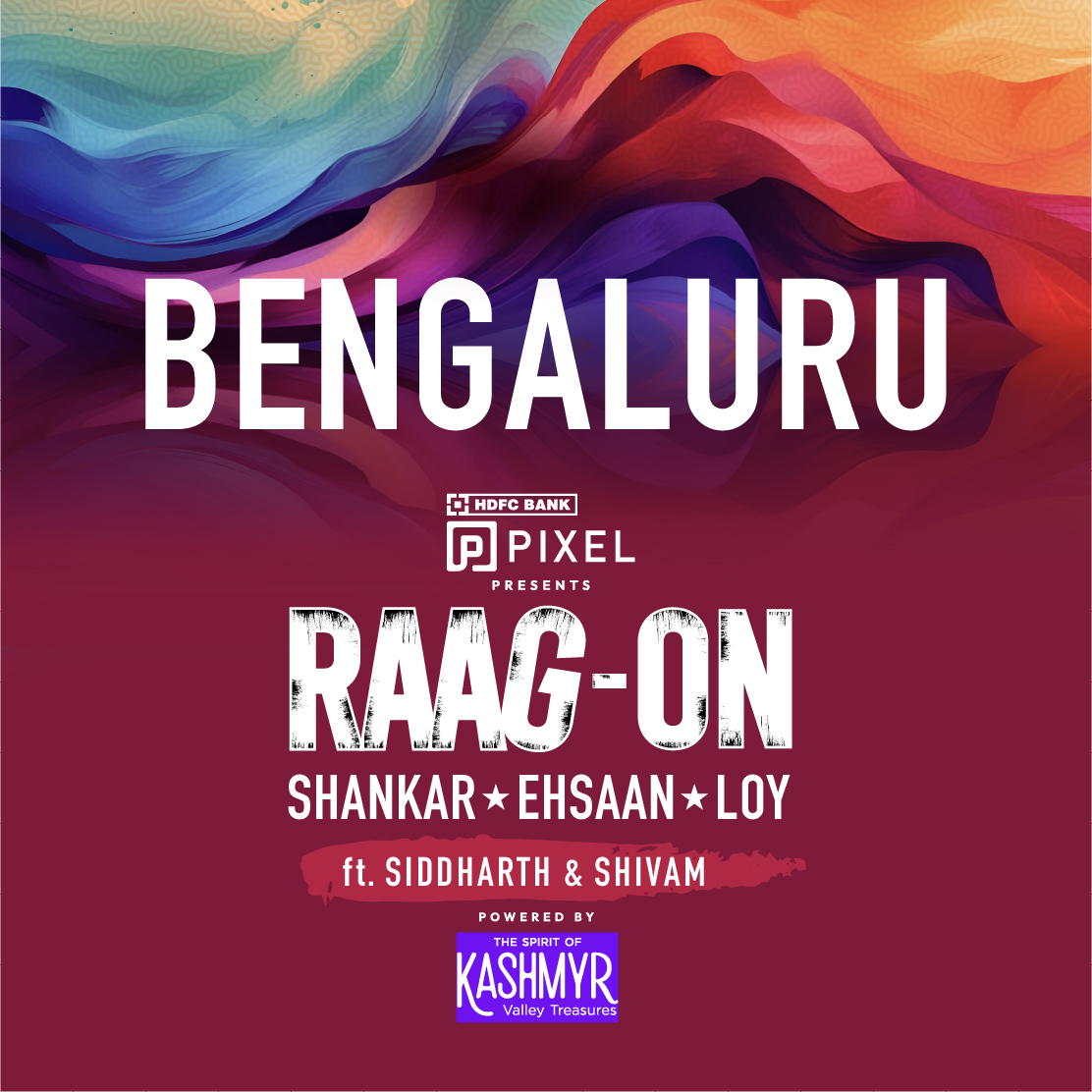 Raag-on Tour | Shankar-Ehsaan-Loy Live in Bengaluru