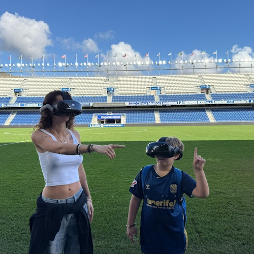 Estadio Heliodoro Rodríguez López: Tour guiado