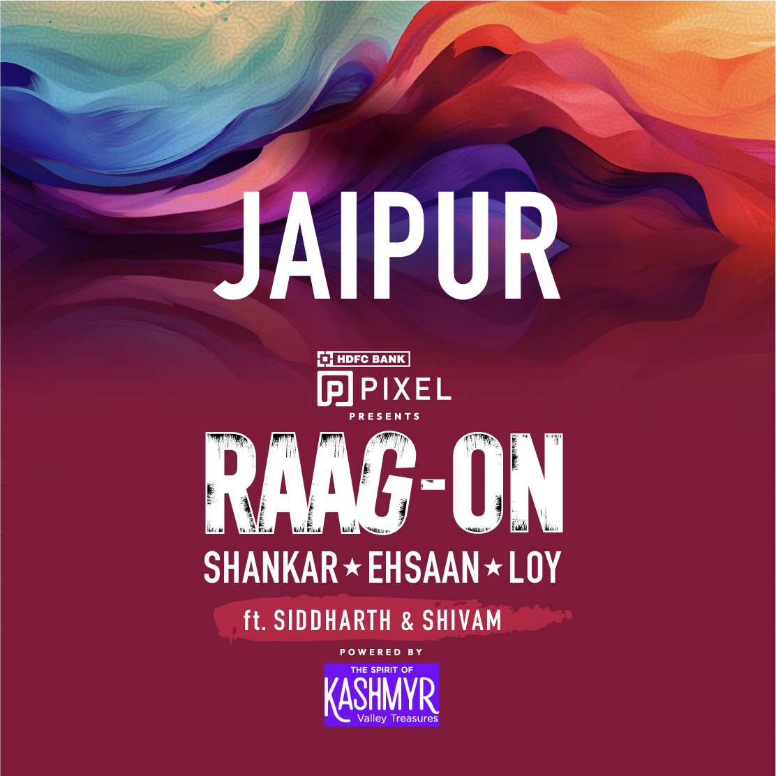 Raag-on Tour | Shankar-Ehsaan-Loy Live in Jaipur