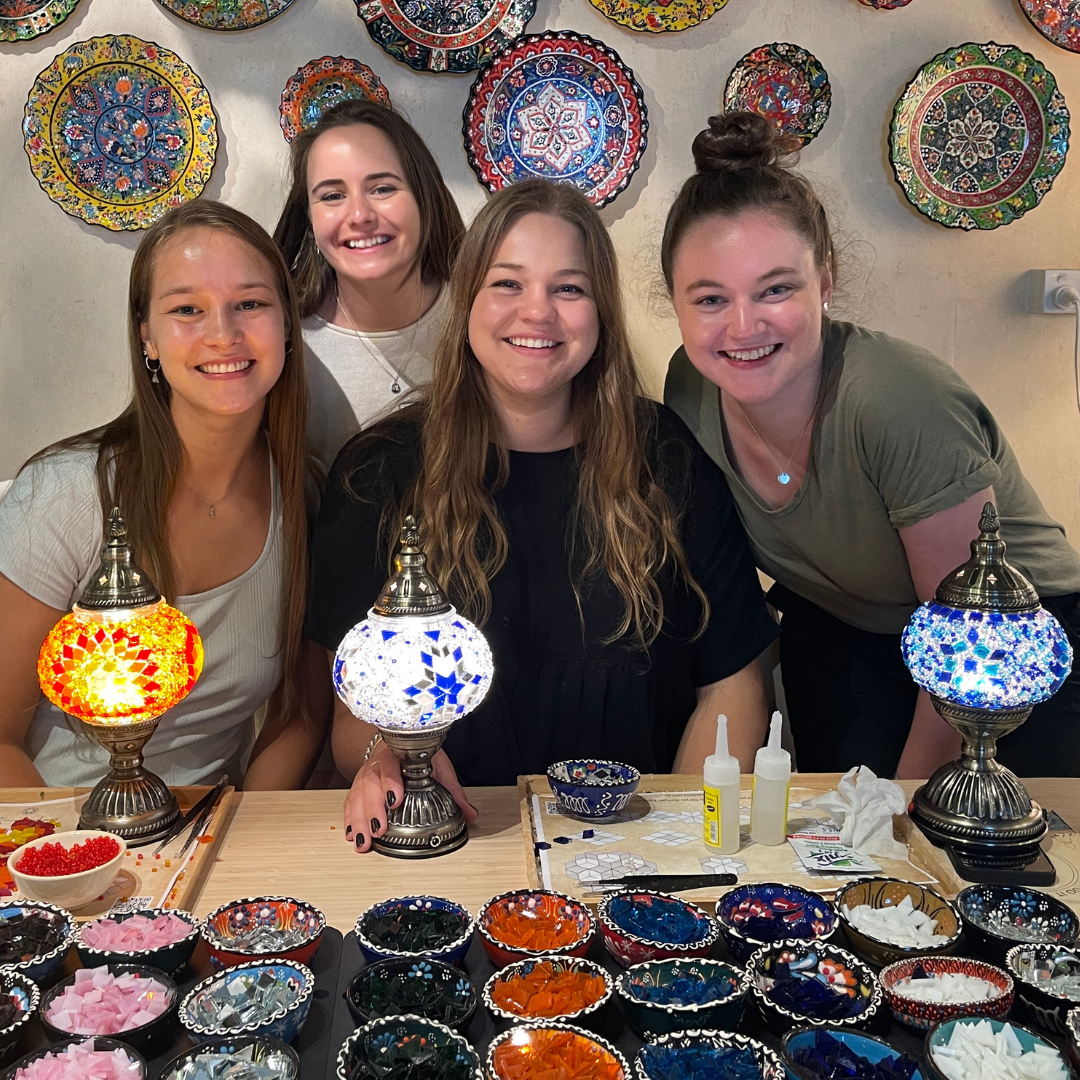 Mosaic Lamp Workshop in Bakersfield – Create Your Own Turkish Lamp
