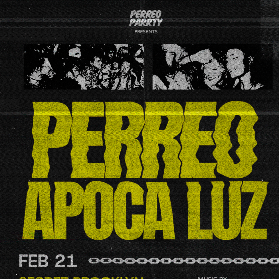 PERREO APOCA LUZ - Reggaeton Warehouse Rave Party, 18+