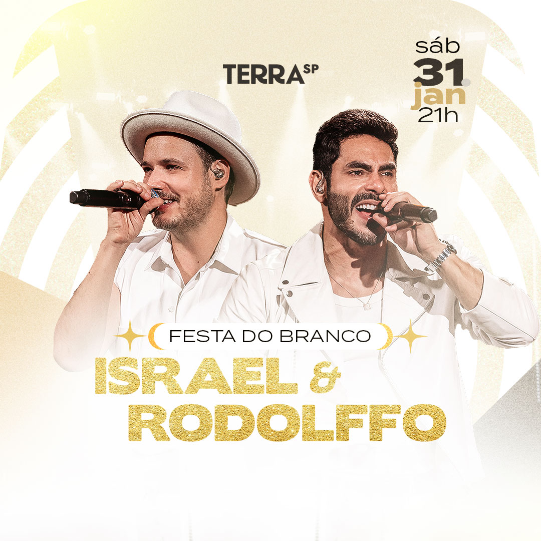 Show Festa do Branco com Israel e Rodolffo no Terra SP