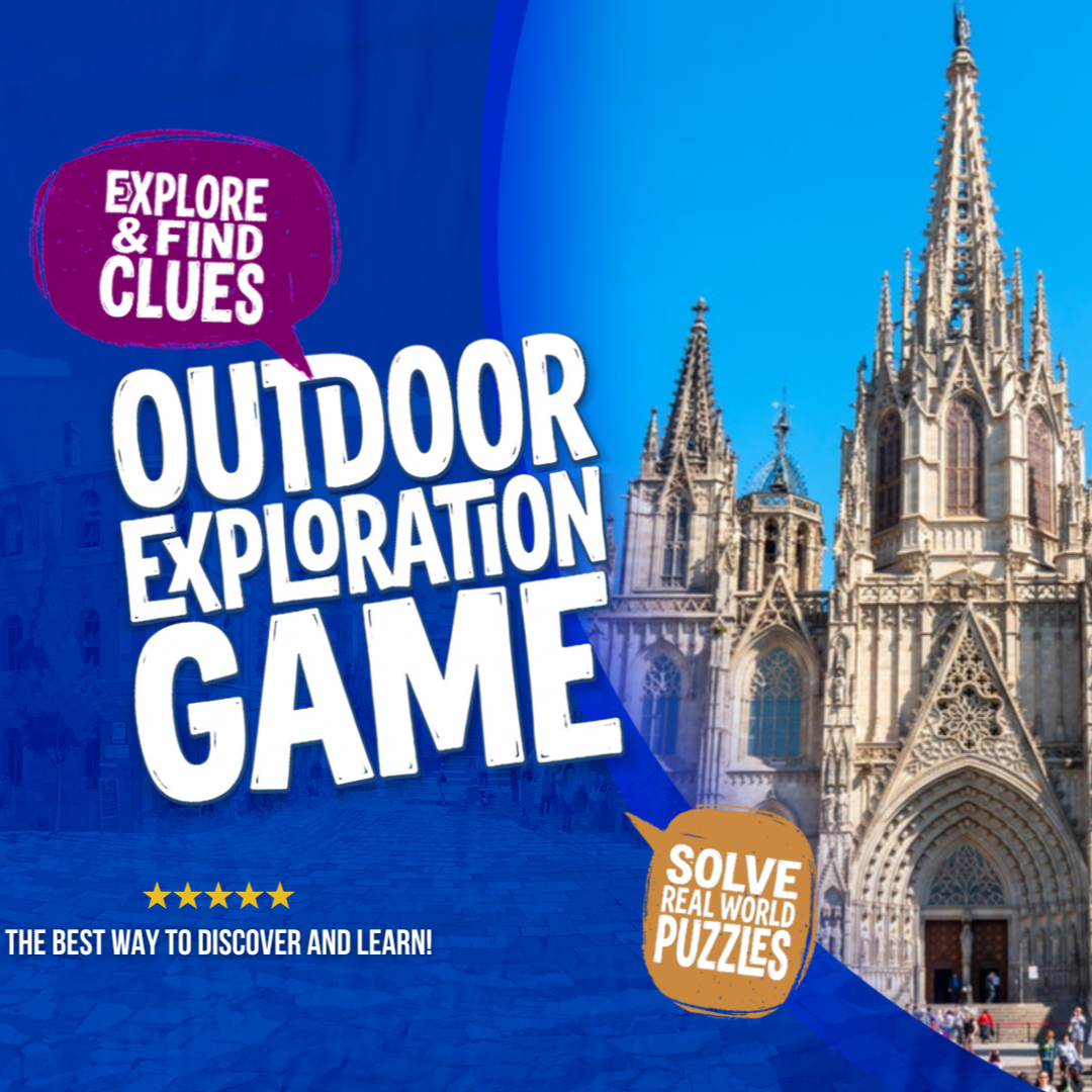 Romantic Barcelona Outdoor Exploration Game