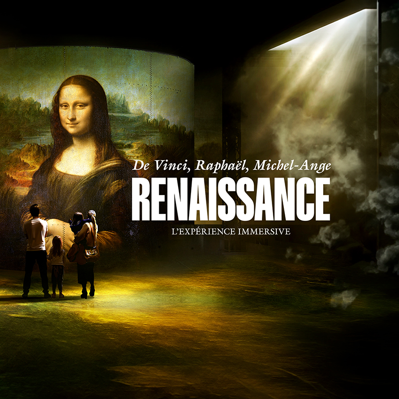 Renaissance : de Vinci, Raphaël, Michel-Ange – L’expérience immersive à l’Atelier des Lumières