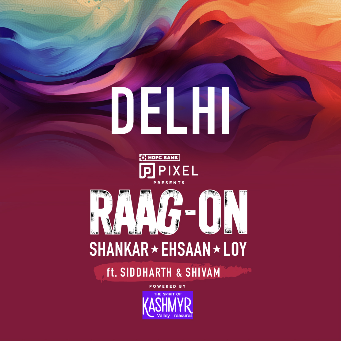 Raag-on Tour | Shankar-Ehsaan-Loy Live in New Delhi