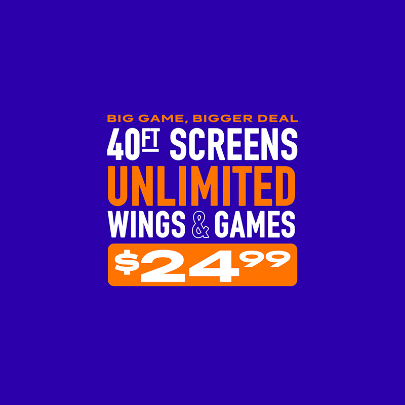 The Big Game Experience at Dave & Buster's Spokane