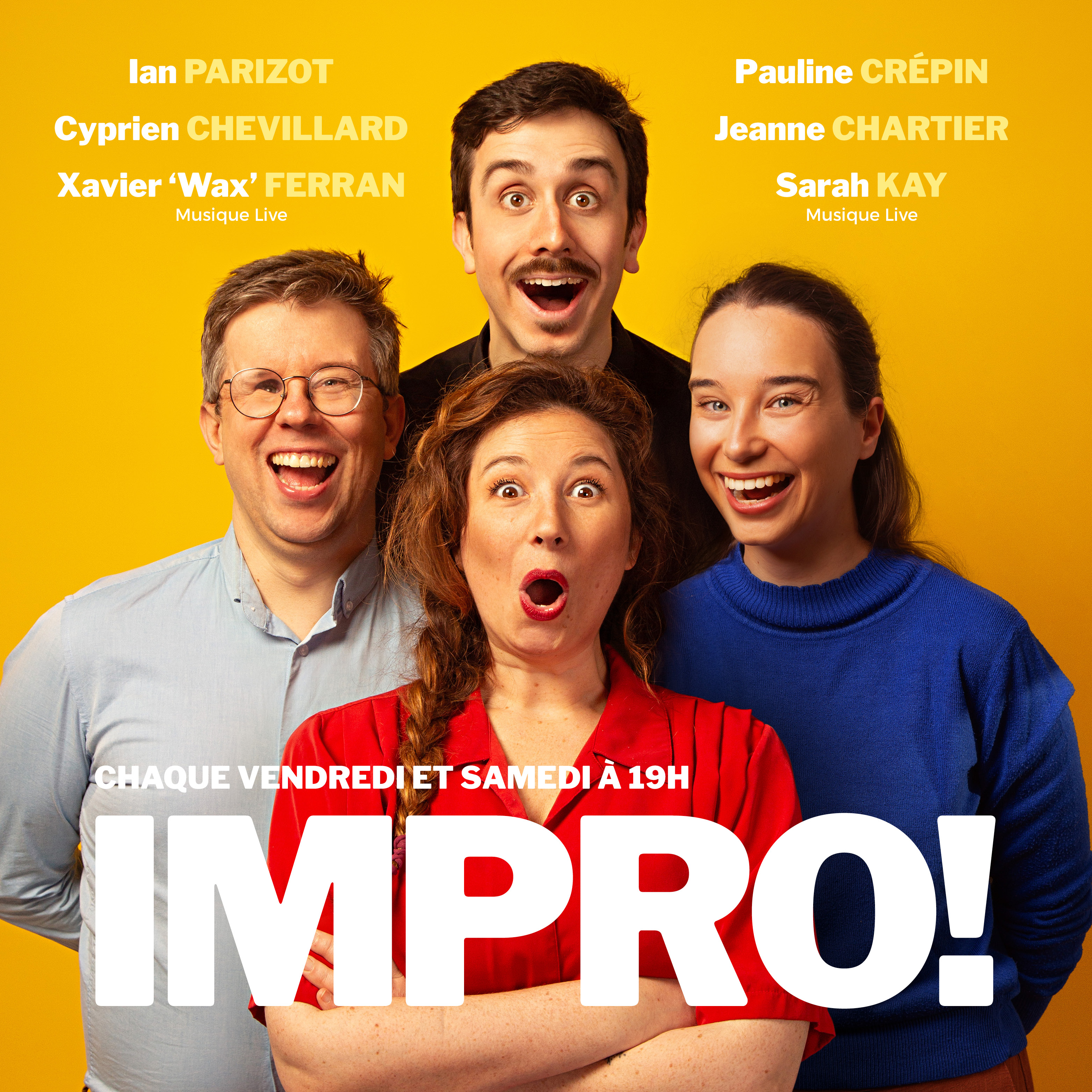 IMPRO! au Théâtre de Nesle : un spectacle totalement bluffant !