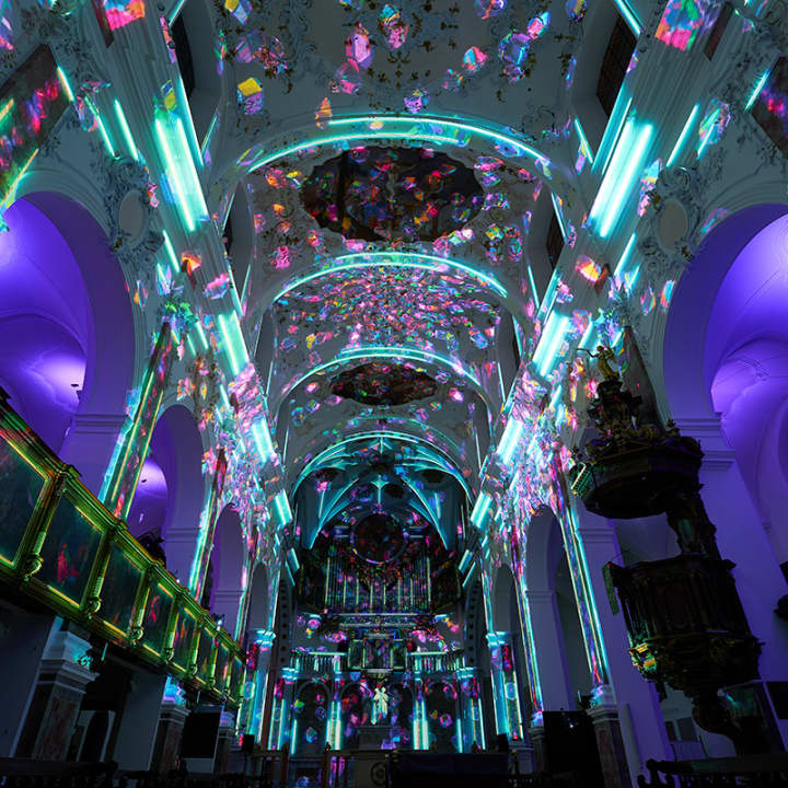 Eine beeindruckende immersive Lichtshow