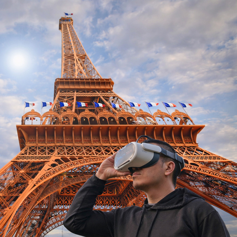 Tour Viality : Visita guiada de realidad virtual a la Torre Eiffel