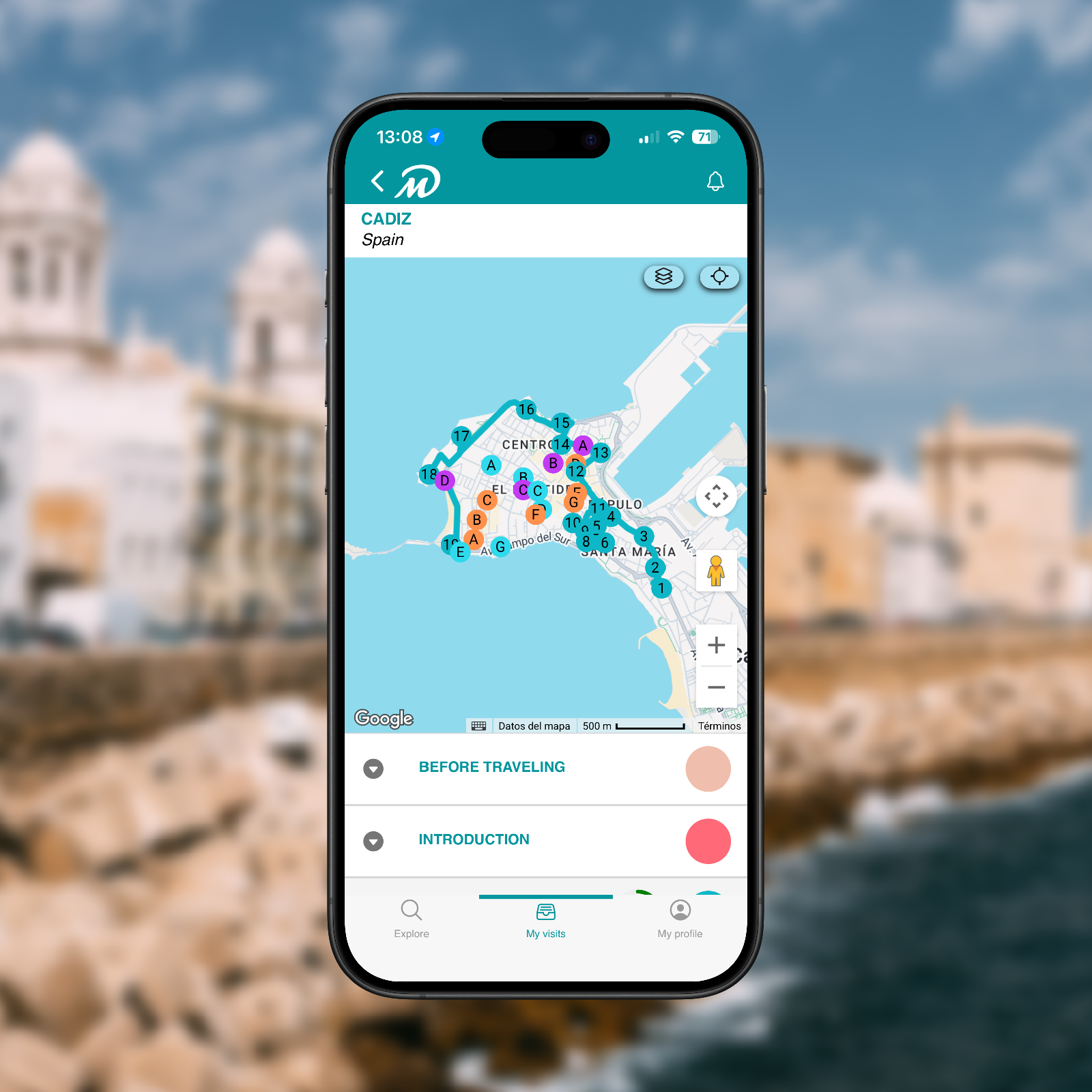 TOP Cádiz: Visita Guiada con tu móvil