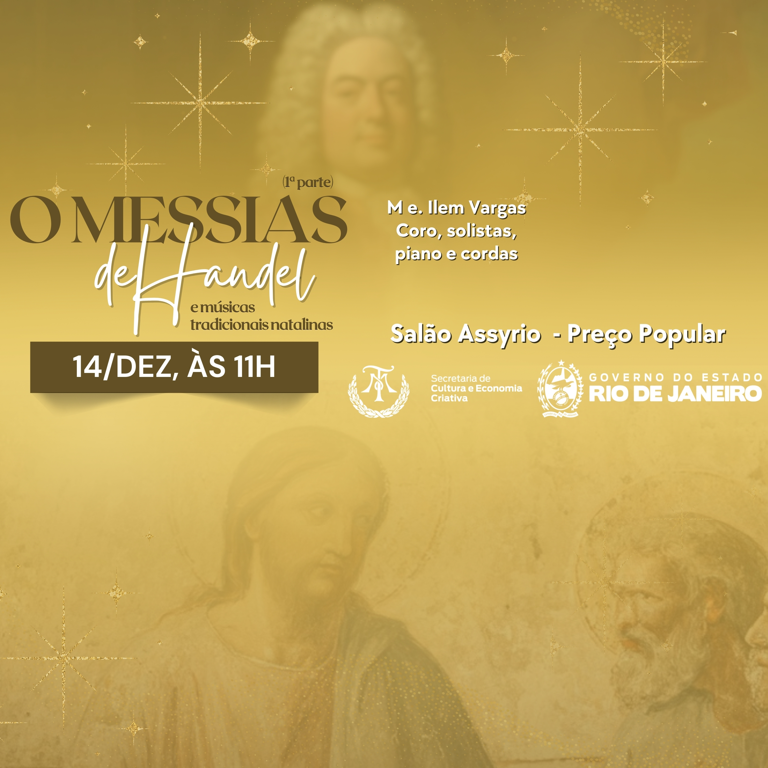 O Messias de Handel e canções tradicionais natalinas
