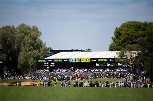 Front-row views on 18