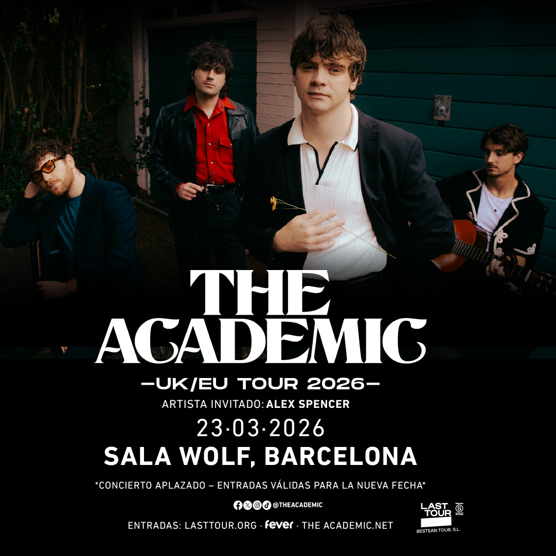 The Academic en Sala Wolf, Barcelona 2026