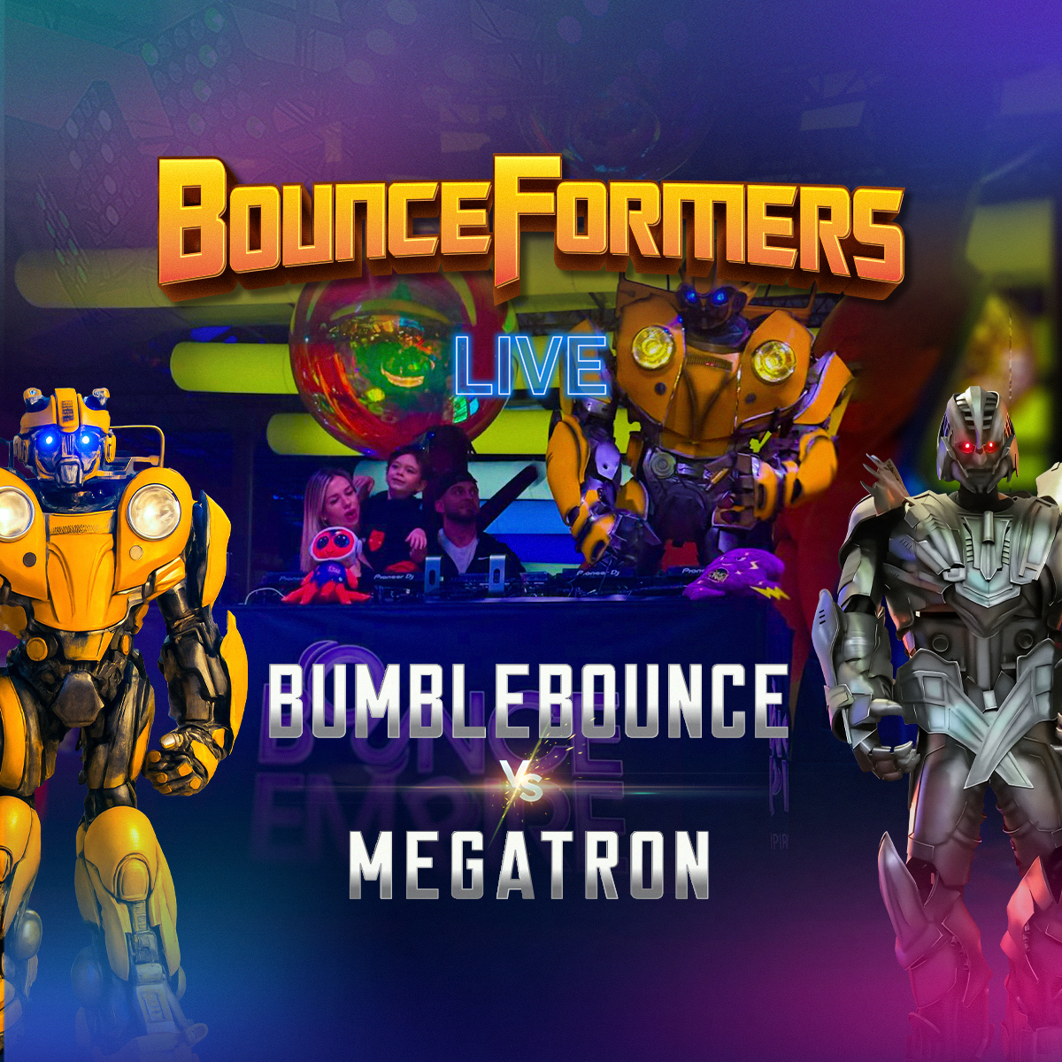 Bounce Empire - Transformers Experience