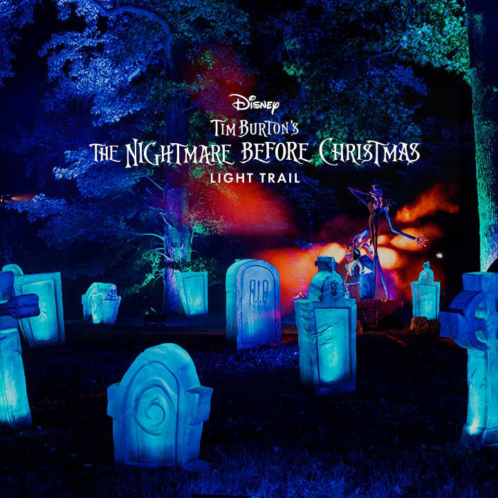 Disney Tim Burton’s The Nightmare Before Christmas Light Trail