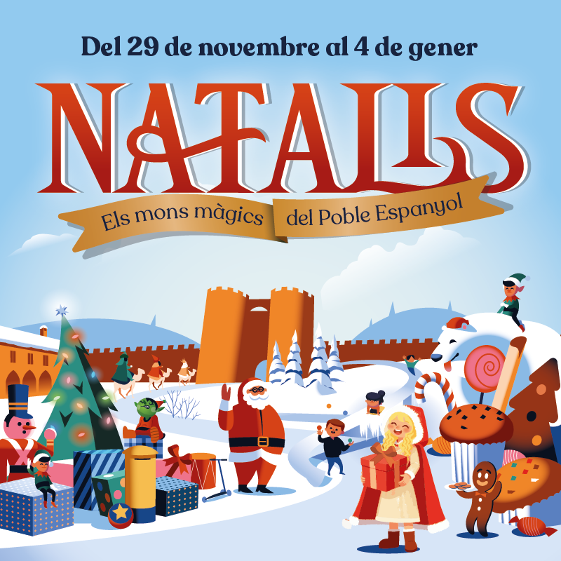 ﻿Natalis: Christmas in Poble Espanyol