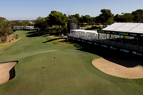 Front-row views on 18