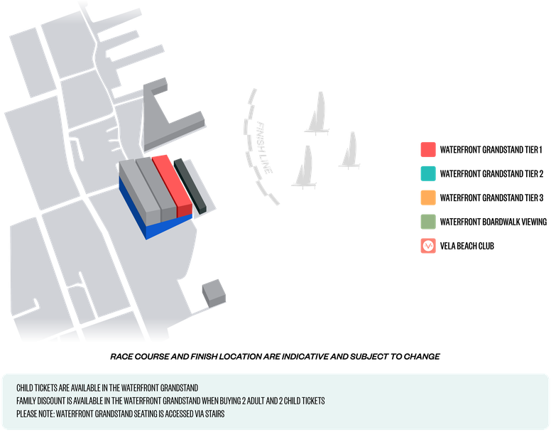 Waterfront Grandstand Tier 1