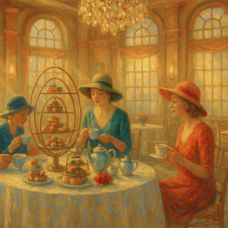 La hora del té en el Tip Top Tap