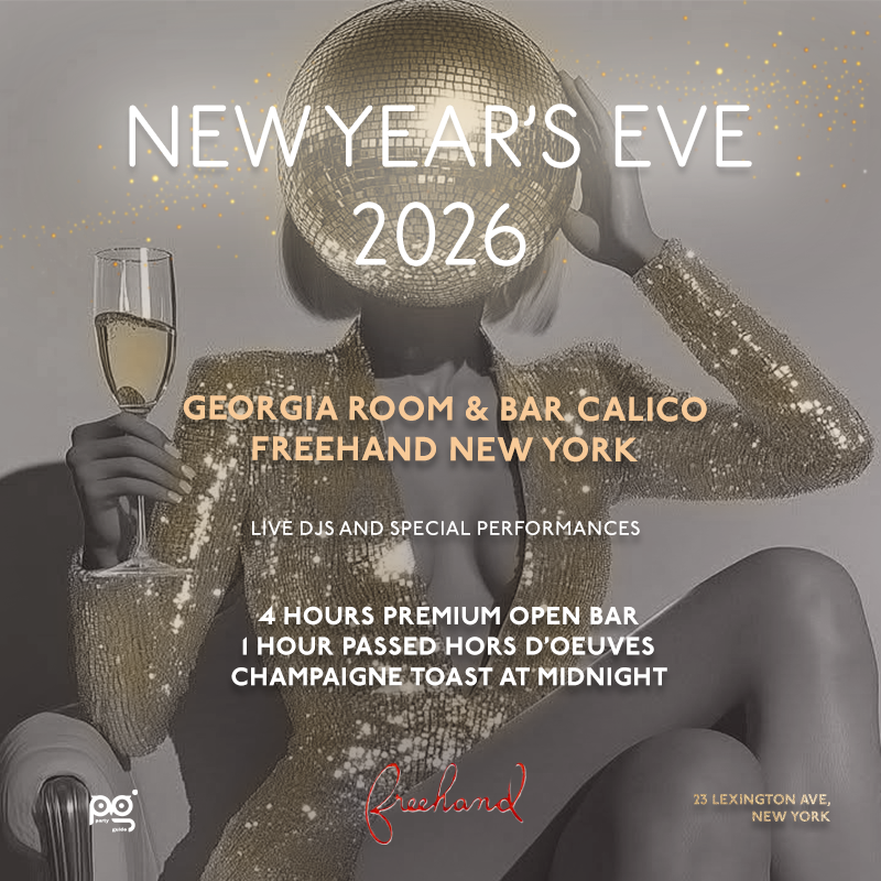 NYE 2026 at Georgia Room & Bar Calico