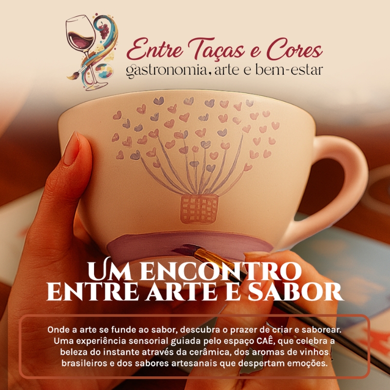 Entre Taças e Cores: Arte em Cerâmica e Sabores Brasileiros - Grand Mercure São Paulo Ibirapuera Entre Taças e Cores: Arte em Cerâmica e Sabores Brasileiros